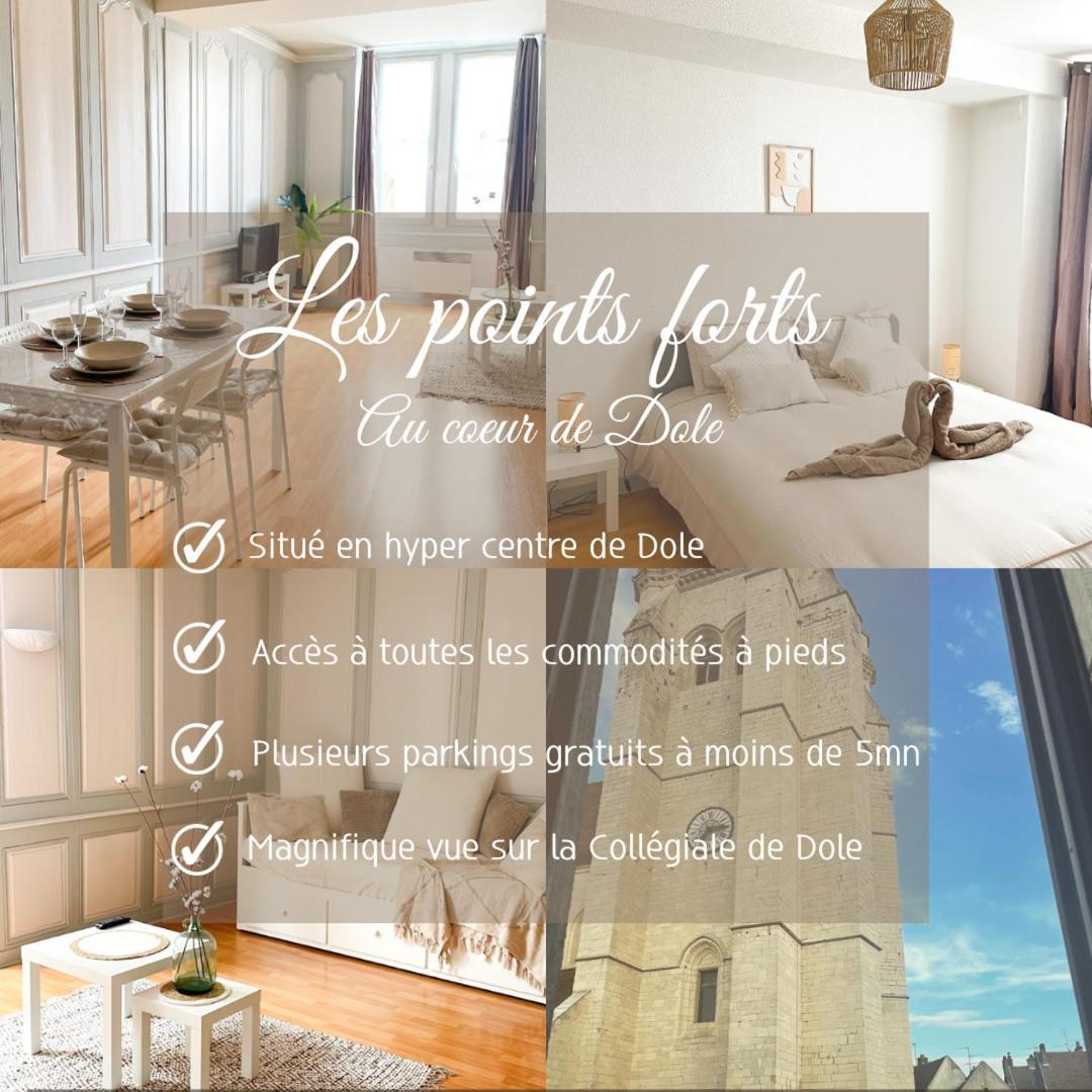 « Au Coeur De Dole » Apartment Bagian luar foto